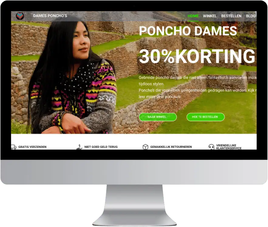 computerscreen website damesponcho